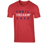 Chris Sale Freakin Boston Baseball Fan T Shirt