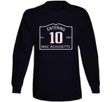 Entering Mac Achusetts Mac 10 Mac Jones New England Football Fan v2 T Shirt