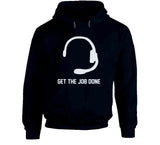 Get The Job Done Headset New England Football Fan T Shirt