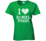 Daniel Theis I Heart Boston Basketball Fan T Shirt