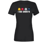 I See Ghosts Defense New England Football Fan T Shirt