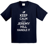 Jeremy Hill Keep Calm New England Football Fan T Shirt