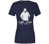 Bill Belichick Game Over New England Football Fan Pixelated V2 T Shirt