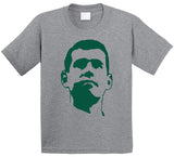 Coach Brad Stevens Big Head Silhouette Boston Basketball T Shirt
