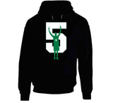 Kevin Garnett Number 5 Retirement Boston Basketball Fan v2 T Shirt