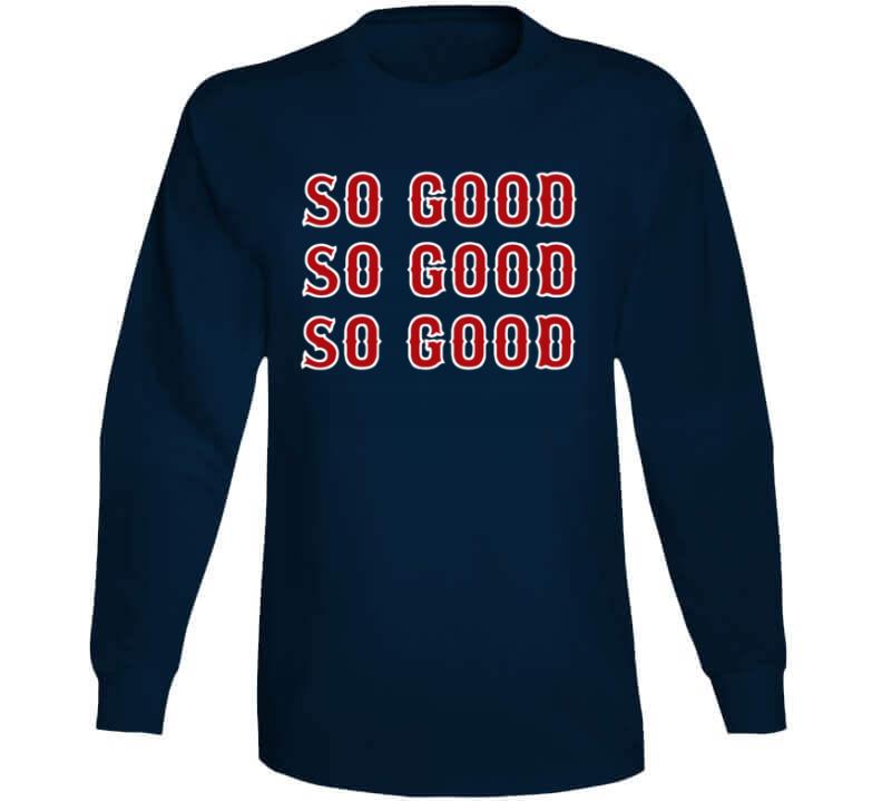 Boston Champs Sweet Caroline So Good So Good Boston Baseball Fan T Shi –  BeantownTshirts