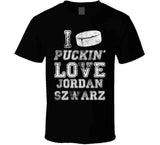 Jordan Szwarz I Love Boston Hockey Fan T Shirt