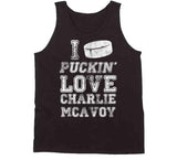 Charlie McAvoy I Love Boston Hockey Fan T Shirt