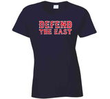 Defend The East Boston Baseball Fan Distressed T Shirt