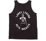 Larry Bird Larry Legend Gets Buckets Boston Basketball Fan T Shirt