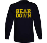 Bear Down Boston Hockey Fan V2 T Shirt