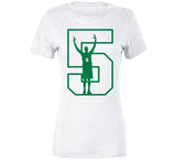 Kevin Garnett Number 5 Retirement Boston Basketball Fan V4  T Shirt