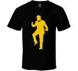 Boston Rene Rancourt Silhouette Fist Pump Hockey Fan T Shirt