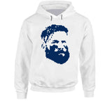 Fear The Beard Julian Edelman New England Football Retro 8 Bit Style T Shirt