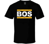 Boston Hockey Fan Bos Parody T Shirt