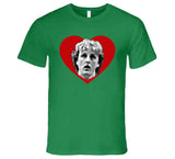 Larry Bird I Heart Larry Bird Larry Legend Basketball Fan T Shirt