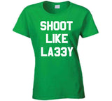 Larry Bird Shoot Like Larry Boston Basketball Fan T Shirt