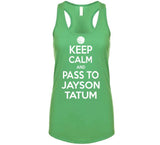 Jayson Tatum Keep Calm Boston Basketball Fan T Shirt