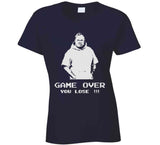 Bill Belichick Game Over New England Football Fan Pixelated V2 T Shirt