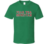 Fear The Monster Monstah Distressed Boston Baseball Fan T Shirt