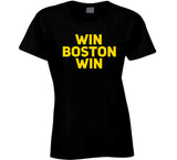 Win Boston Win Boston Hockey Fan T Shirt