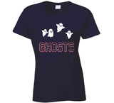 Ghosts New England Defense Football Fan Distressed T Shirt