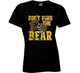 Dont Poke The Bear Boston Hockey Fan Distressed T Shirt