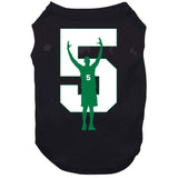 Kevin Garnett Number 5 Retirement Boston Basketball Fan v2 T Shirt