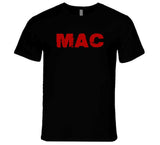 Mac Jones MAC New England Football Fan  T Shirt