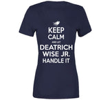 Deatrich Wise Jr Keep Calm New England Football Fan T Shirt