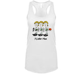 Retro Boston Basketball 3 Letter Man MVP Larry Bird Basketball Fan Boston T Shirt