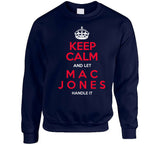 Mac Jones Keep Calm New England Football Fan T Shirt