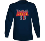 Trevor Story 10 Parody Boston Baseball Fan T Shirt