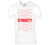 Dynasty Dynasty Dynasty New England Football Fan T Shirt