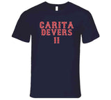 Rafael Devers Carita Boston Baseball Fan T Shirt