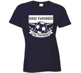 Diego Fagundez For President New England Soccer T Shirt