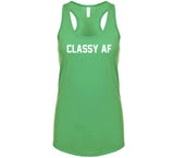 Classy AF Boston Basketball Fan  T Shirt