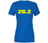 Boston Marathon Inspired 26.2 Miles T Shirt
