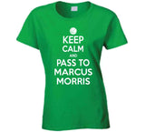Marcus Morris Keep Calm Boston Basketball Fan T Shirt