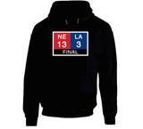 LIII Scoreboard New England Football Fan T Shirt