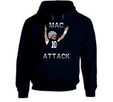 Mac Attack Mac 10 Mac Jones New England Football Fan T Shirt