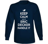 Eric Decker Keep Calm New England Football Fan T Shirt