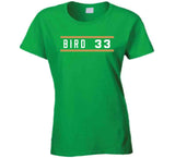 Larry Bird 33 Legend Boston Basketball Fan T Shirt