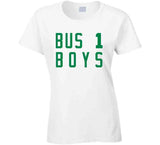 The Bus 1 Boys Bench Squad Boston Basketball Fan V2 T Shirt