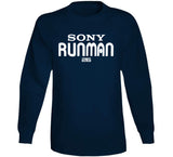Sony Michel Sony Runman 26 Walkman Parody Football Fan T Shirt
