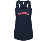 Boston Faithful Garcia Baseball Fan Navy T Shirt