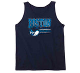 Retro USFL Boston Breakers Football Fan Distressed T Shirt