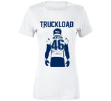 James Develin Truckload New England Football Fan Silhouette T Shirt