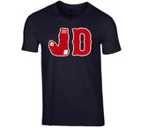 JD Martinez JD Socks Boston Baseball Fan Distressed T Shirt