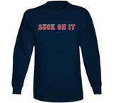 Alex Cora Suck On It New York Boston Baseball Fan T Shirt